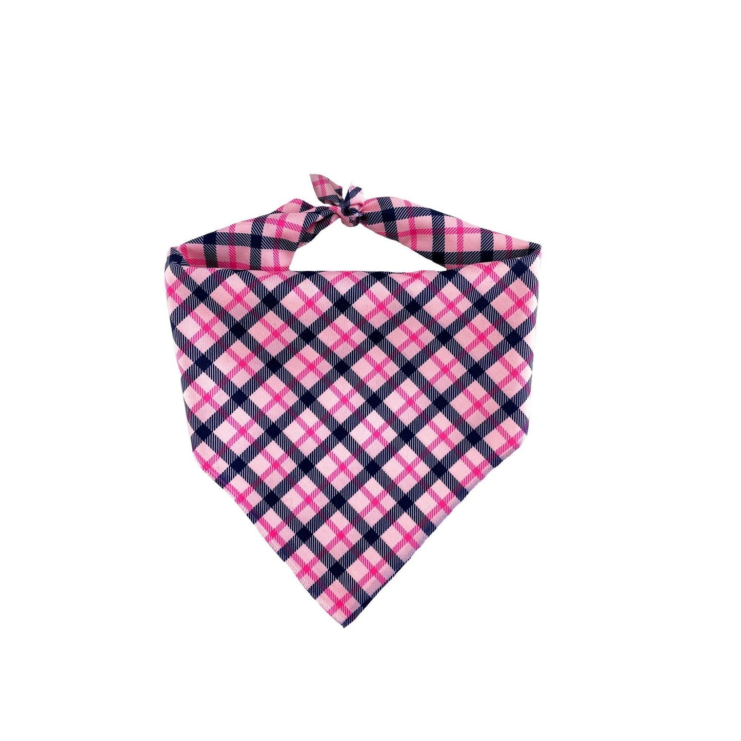 Pet Bandana: Preppy Plaid Chic