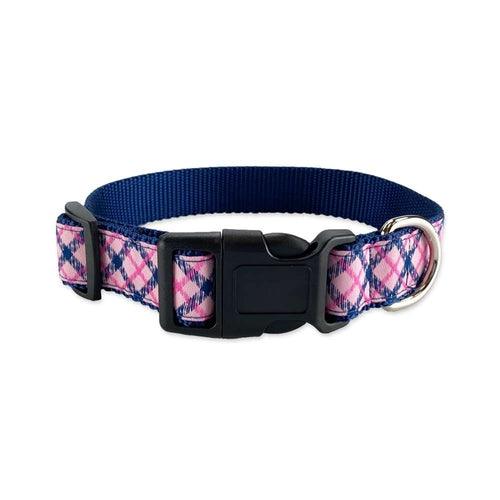 Luxury Plaid Dog Collar