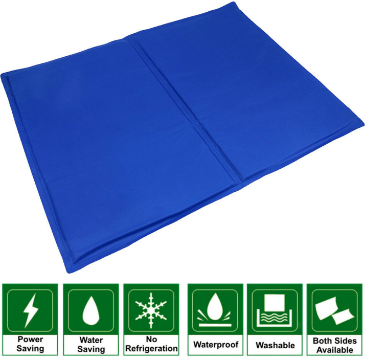 Rechargeable Pet Cooling Mat with Non-Toxic Gel - Versatile, Durable Design