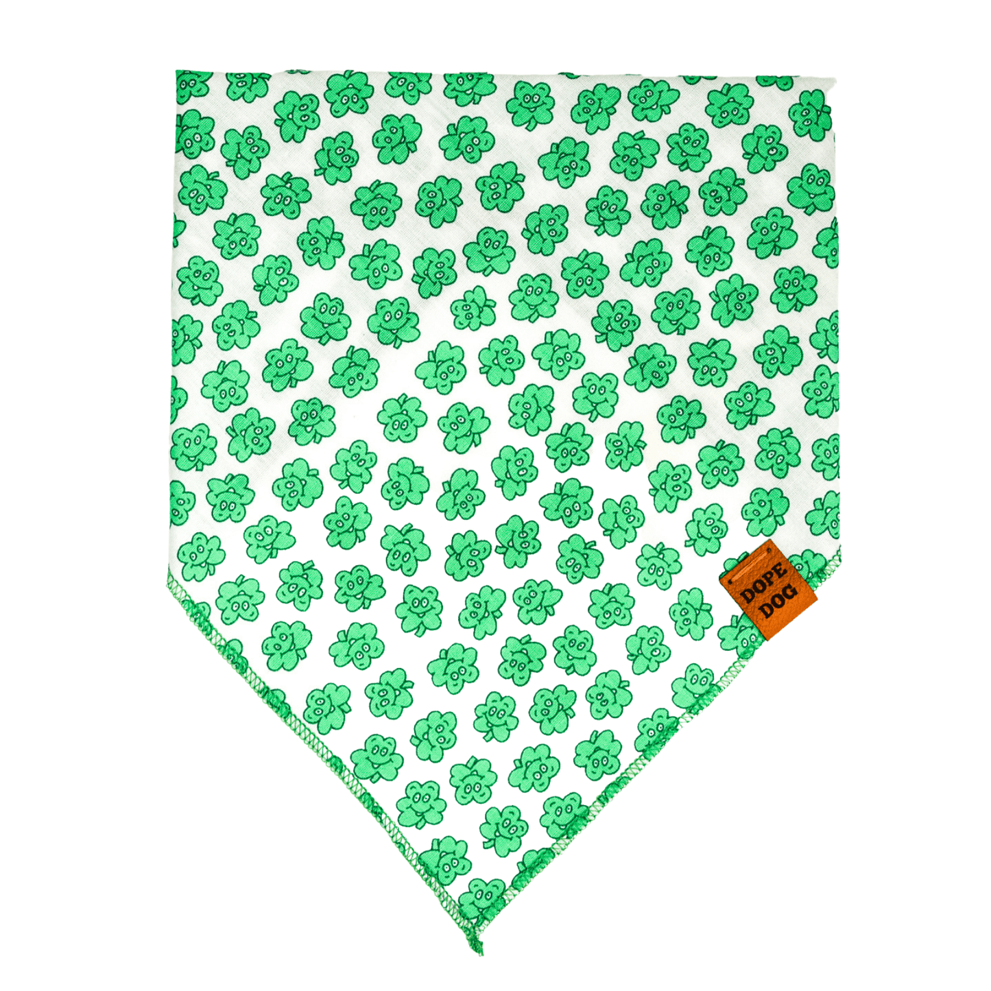 Handmade St. Patrick's Day Dog Bandana by Crazy Clovers