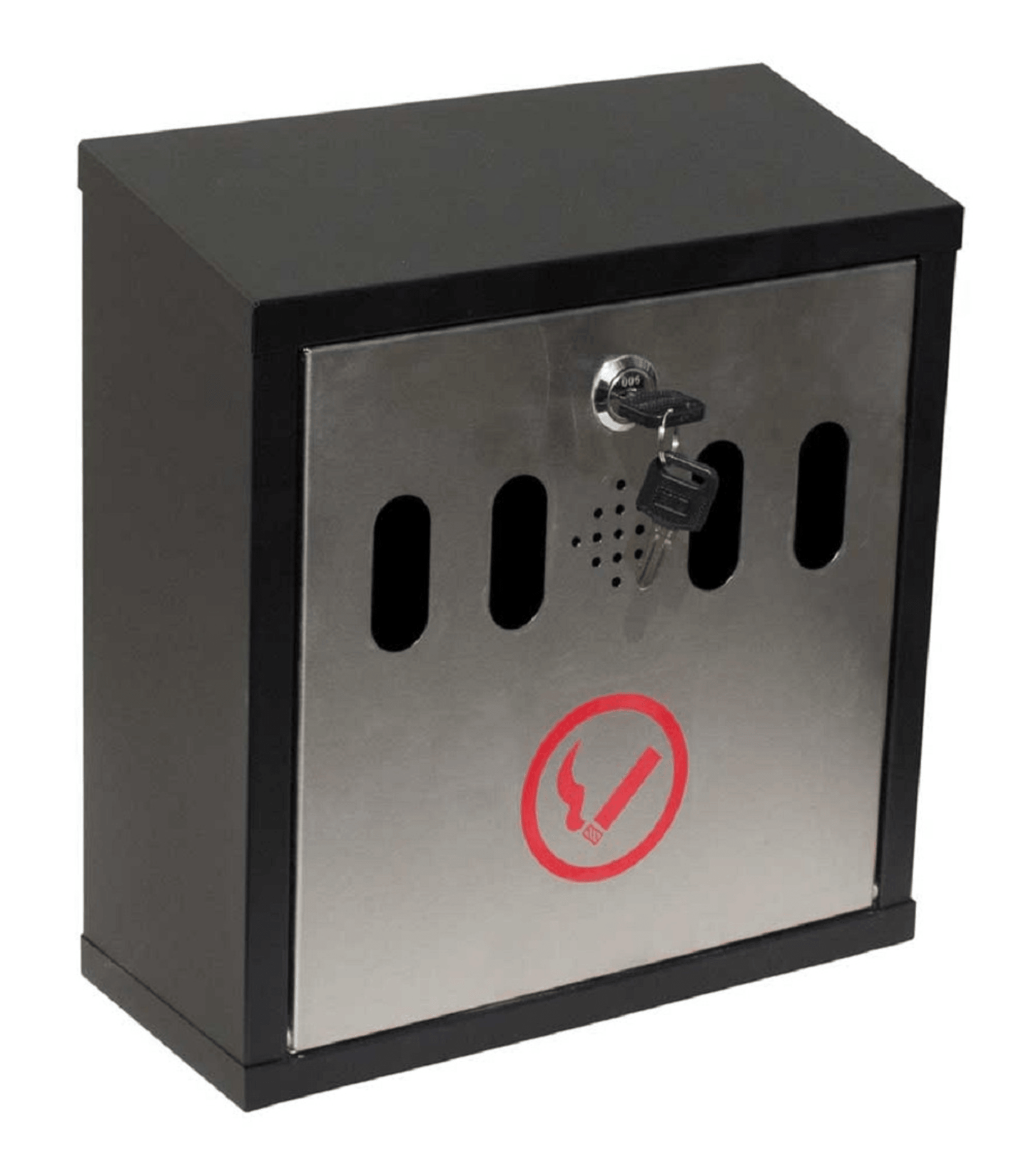 Hayward Wall Mount Cigarette Ash Receptacle With Lock And Key