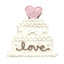 Luxurious Personalized Wedding Cake Dog Treats