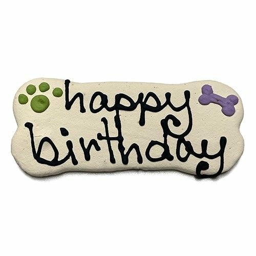 Gourmet Peanut Butter Birthday Bones - Luxury Dog Treats