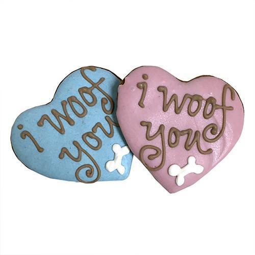 Peanut Butter Woof Hearts - Case of 12