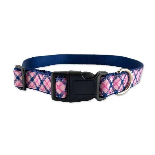 Luxury Plaid Dog Collar