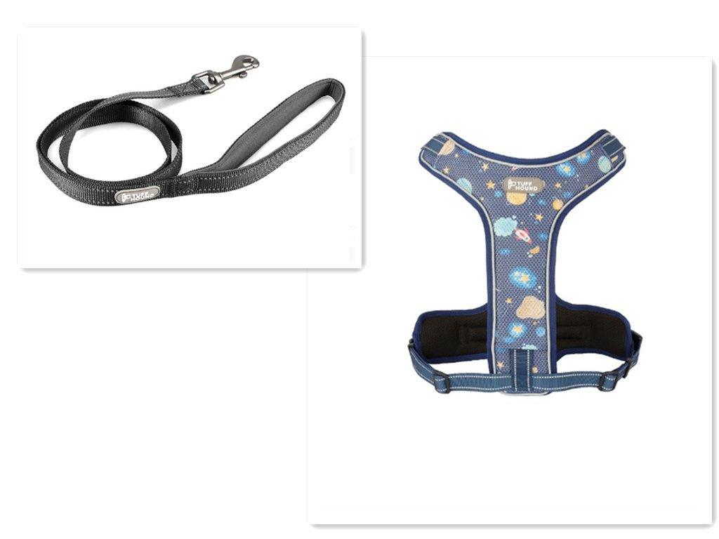 Adventure Paws Dog Harness And Leash Set - Dog Hugs Cat