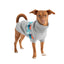 Winter Sailor Turtleneck Dog Sweater - Grey Mix: Retro Chic Canine Comfort