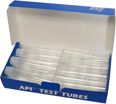 24-Pack Replacement Glass Test Tubes with Caps for API Liquid Test Kits