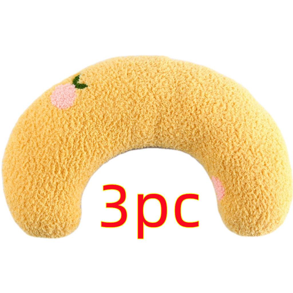 Little Pillow For Cats Fashion Neck Protector Deep Sleep Puppy U-Shaped Pillow Pets Pillow Kitten Headrest Dog Sleeping Pillow Pet Products