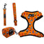 Basketball Adjustable Harness Bundle with Comfort Leash & Poop Bag - Dog Hugs Cat