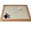 Cat Scratch Mat - Paw - Friendly Cat Scratching Board - Dog Hugs Cat