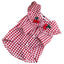 Checkered Summer Dog Shirt: Stylish And Breathable For Small Dogs - Dog Hugs Cat