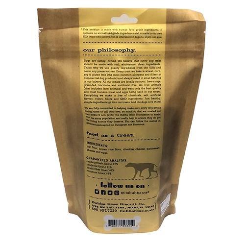 Cheddar & Parmesan Artisan Dog Treats - Cheese Flavored Luxury in a Pouch - Dog Hugs Cat