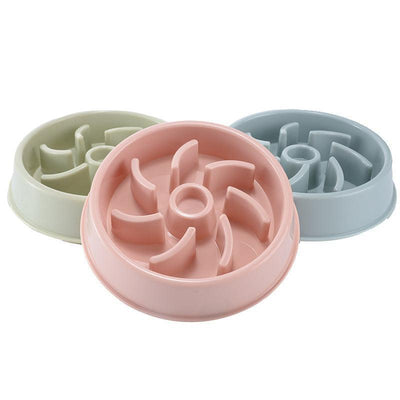 Choke - Free Slow Feeder Bowl For Dogs And Cats - Dog Hugs Cat