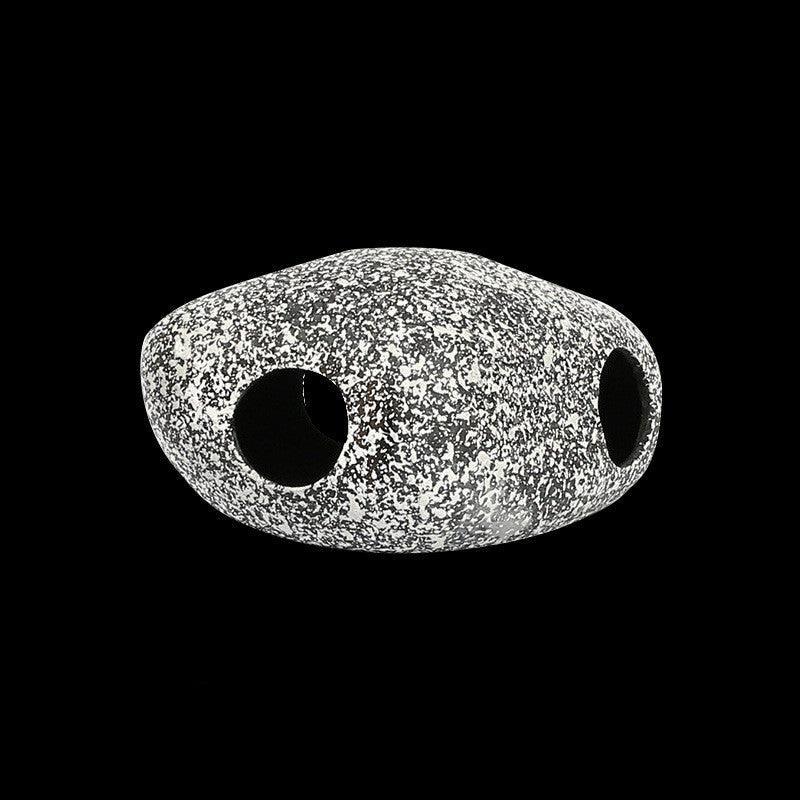 Cichlid Tin Aquarium Stone Decorations: Small, Medium, Large, And Extra - Large Sizes For Ponds, Shrimp Farms, And More - Dog Hugs Cat