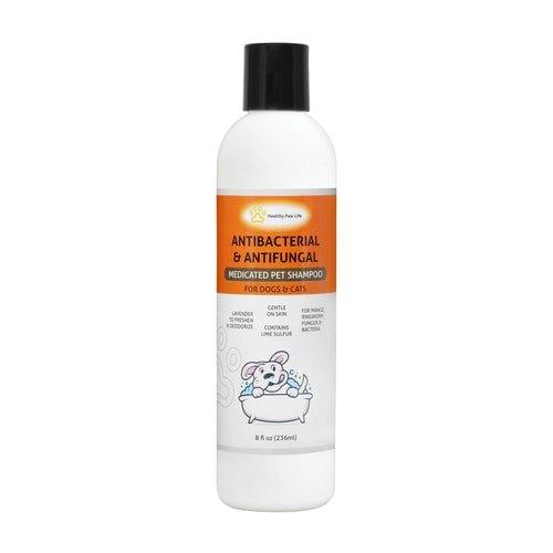 Classic's Lime Sulfur Medicated Pet Shampoo - Soothe Itchy Skin & Combat Infections with Natural Ingredients - Dog Hugs Cat