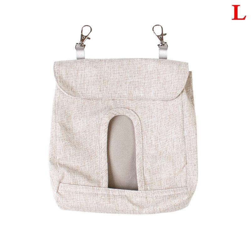 Cloth Feed Bag For Small Animals - Dog Hugs Cat