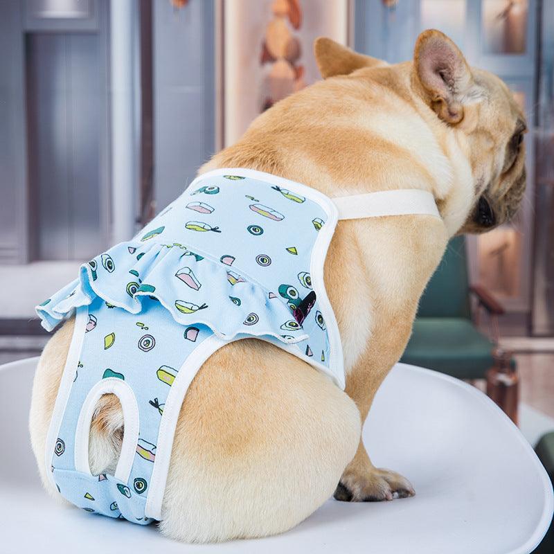 Comfortfit Anti - Harassment Pug Physiological Pants - Dog Hugs Cat