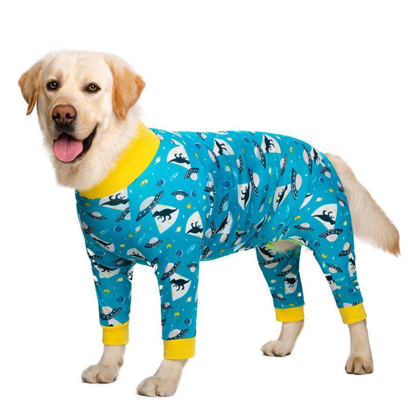 Cosmic Canine Couture: Stylish Sterilized Clothing For Medium And Large Dogs - Dog Hugs Cat