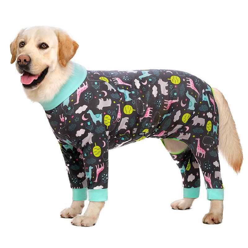 Cosmic Canine Couture: Stylish Sterilized Clothing For Medium And Large Dogs - Dog Hugs Cat