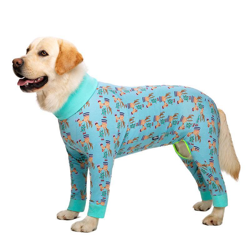 Cosmic Canine Couture: Stylish Sterilized Clothing For Medium And Large Dogs - Dog Hugs Cat