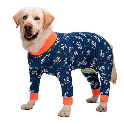 Cosmic Canine Couture: Stylish Sterilized Clothing For Medium And Large Dogs - Dog Hugs Cat