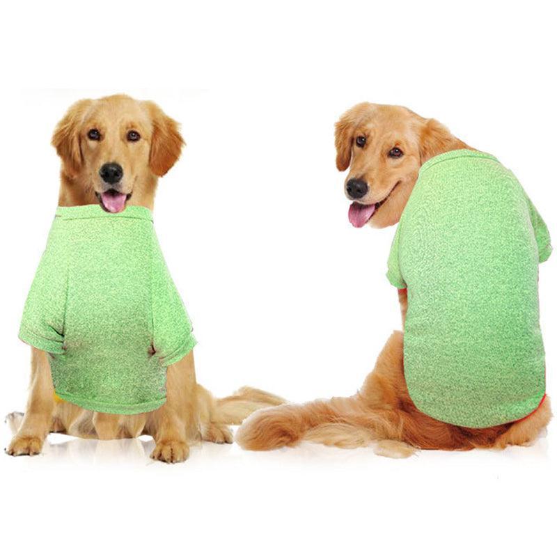 Cozy Acrylic Sweatshirt For Big Dogs - Multiple Colors & Sizes Available - Dog Hugs Cat