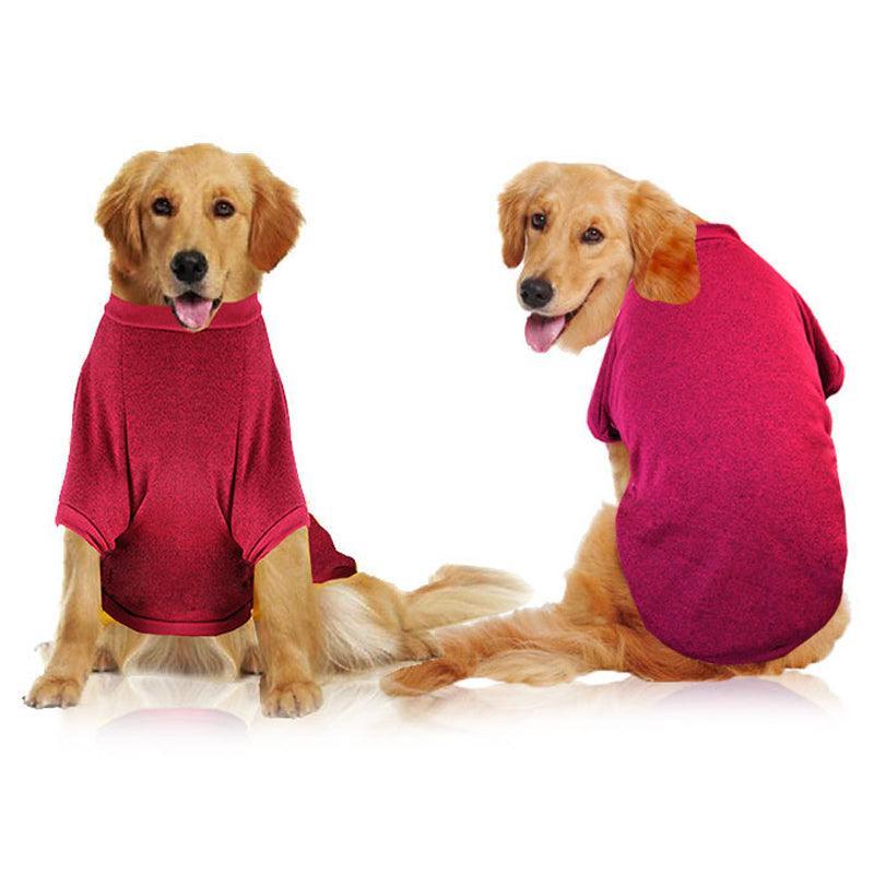 Cozy Acrylic Sweatshirt For Big Dogs - Multiple Colors & Sizes Available - Dog Hugs Cat