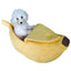 Cozy Banana Dog Bed - The Ultimate Snuggle Spot For Your Furry Friend - Dog Hugs Cat