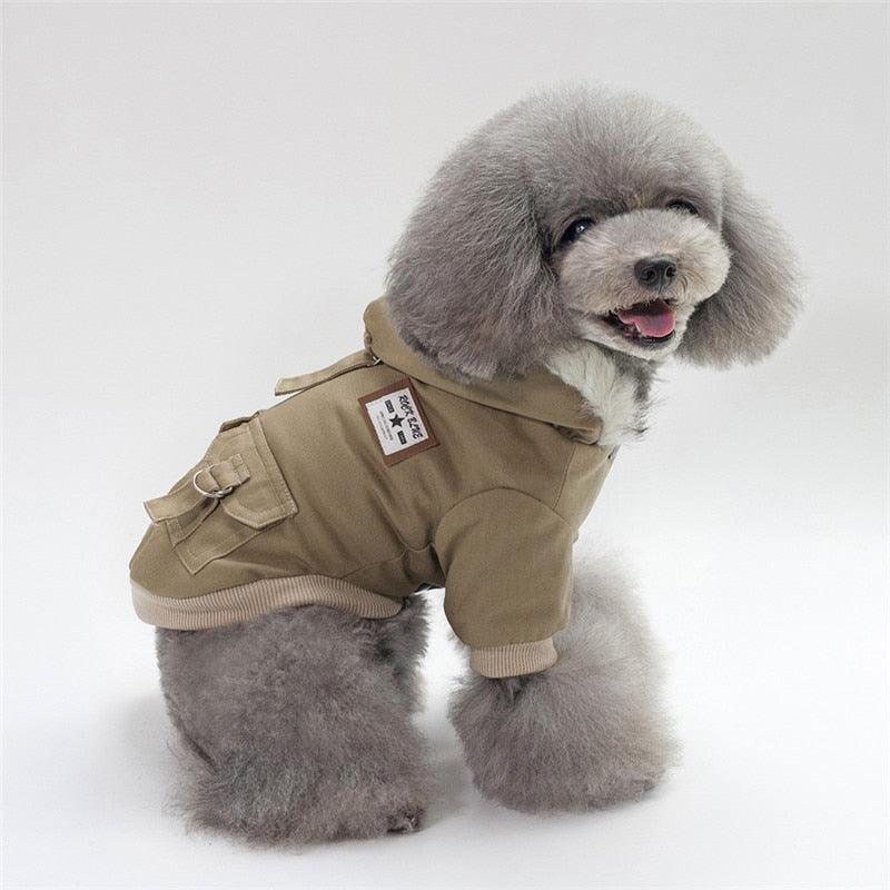 Cozy Canine Cotton Coat - Dog Hugs Cat