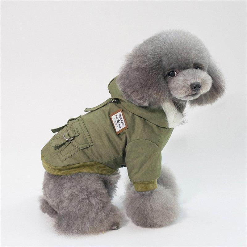 Cozy Canine Cotton Coat - Dog Hugs Cat