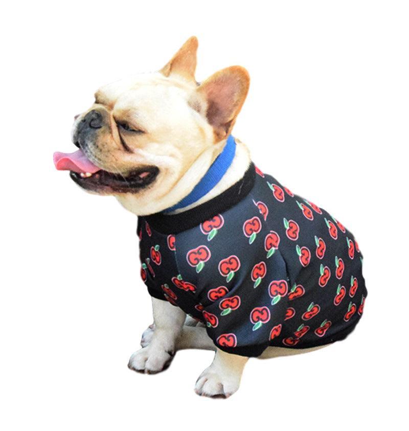 Cozy Canine Couture: Spring And Autumn Teddy Dog Clothing - Dog Hugs Cat