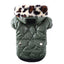 Cozy Canine Couture: Stylish Autumn And Winter Fur Collar Dog Coat - Dog Hugs Cat