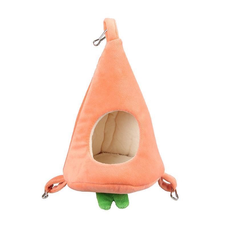 Cozy Carrot Hideaway: The Ultimate Winter Retreat For Small Pets - Dog Hugs Cat