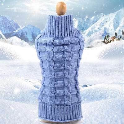 Cozy Cashmere Knit Pet Sweater - Stylish Dog Clothes For Your Furry Friend - Dog Hugs Cat