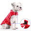 Cozy Christmas Printed Polar Fleece Double - Sided Dog Jacket - Dog Hugs Cat