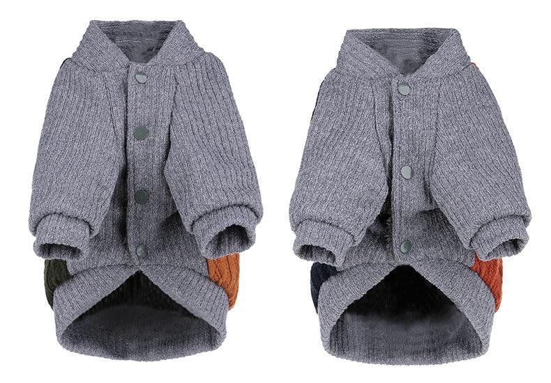 Cozy Cotton Dog Sweater - Dog Hugs Cat