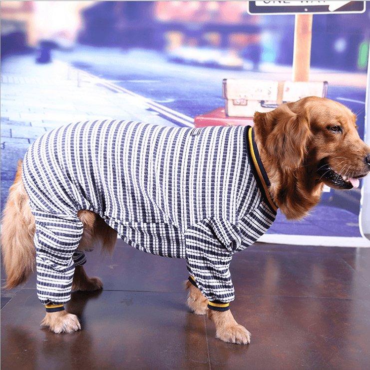 Cozy Cotton Long Sleeve Dog Shirt - Perfect Fit For Medium And Large Breeds - Dog Hugs Cat