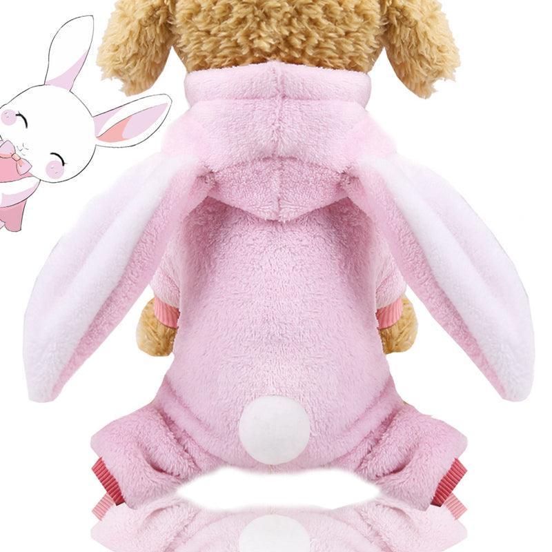 Cozy Critter Transfiguration Pet Clothes - Transform Your Pup Into An Elk, Cow, Dinosaur, Pig, Frog, Koala, Rabbit, Brown Bear, Chicken, Lion, Shark, Lucky Cat, Crocodile, Or Tiger! - Dog Hugs Cat