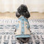 Cozy Denim And Fleece Two - Legged Dog Clothes - Perfect For Small To Medium Dogs - Dog Hugs Cat