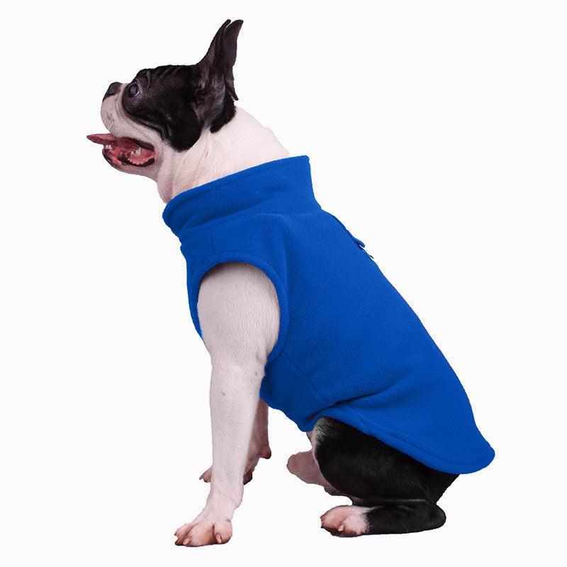 Cozy Fleece Pet Sweater: Stylish Comfort For Your Furry Friend - Dog Hugs Cat