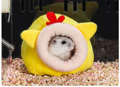 Cozy Fruit - Themed Small Pet Nest - Perfect For Your Furry Friend! - Dog Hugs Cat