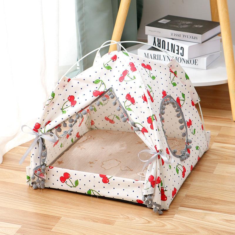 Cozy Haven Cat Tent: The Perfect Enclosed Pet Bed For Your Feline Friend - Dog Hugs Cat