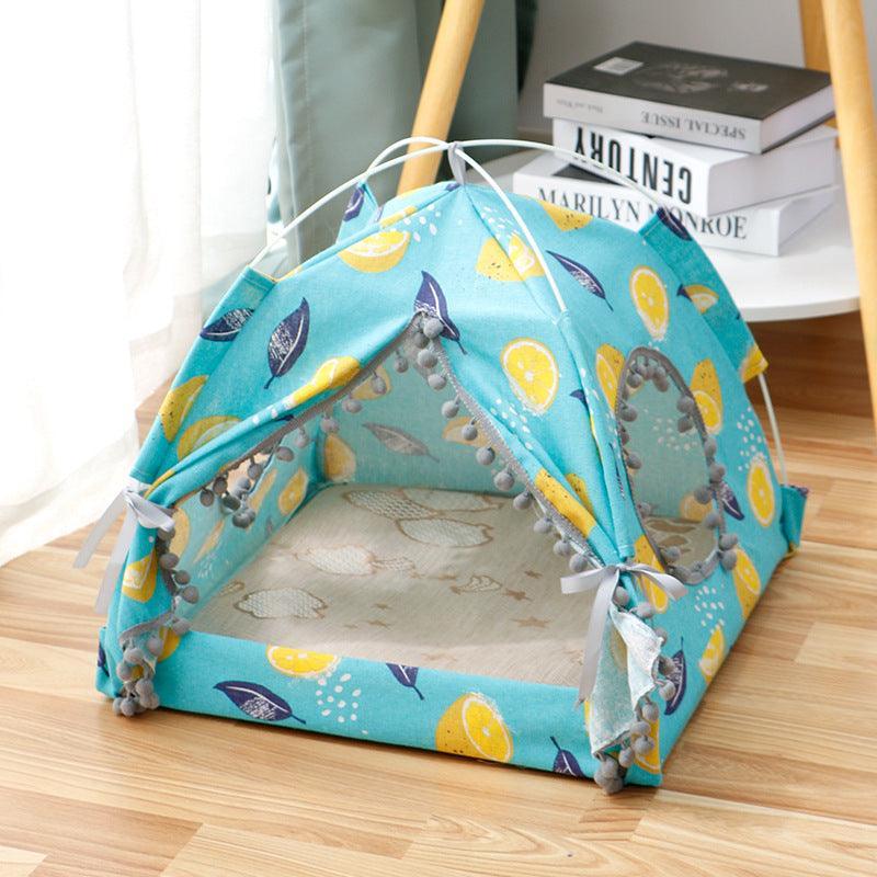 Cozy Haven Cat Tent: The Perfect Enclosed Pet Bed For Your Feline Friend - Dog Hugs Cat