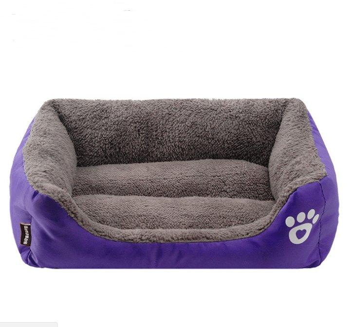 Cozy Haven Pet Bed - Dog Hugs Cat