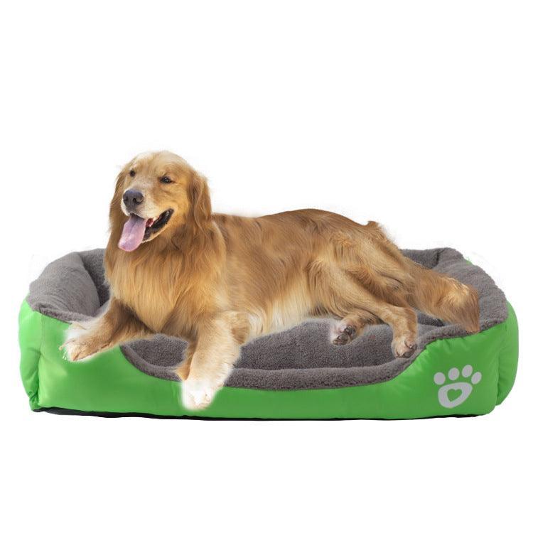 Cozy Haven Pet Bed - Dog Hugs Cat