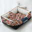 Cozy Haven Pet Bed: The Perfect Retreat For Your Furry Friends - Dog Hugs Cat