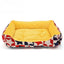 Cozy Haven Pet Bed - Winter Edition - Dog Hugs Cat