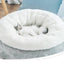 Cozy Haven Pet Nest - All - Season Cat House And Small Dog Kennel - Dog Hugs Cat