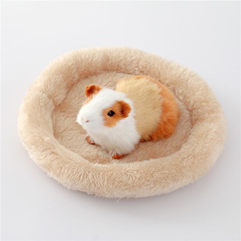 Cozy Haven Pet Nest - Luxurious Arctic Velvet Warmth For Small Pets - Dog Hugs Cat